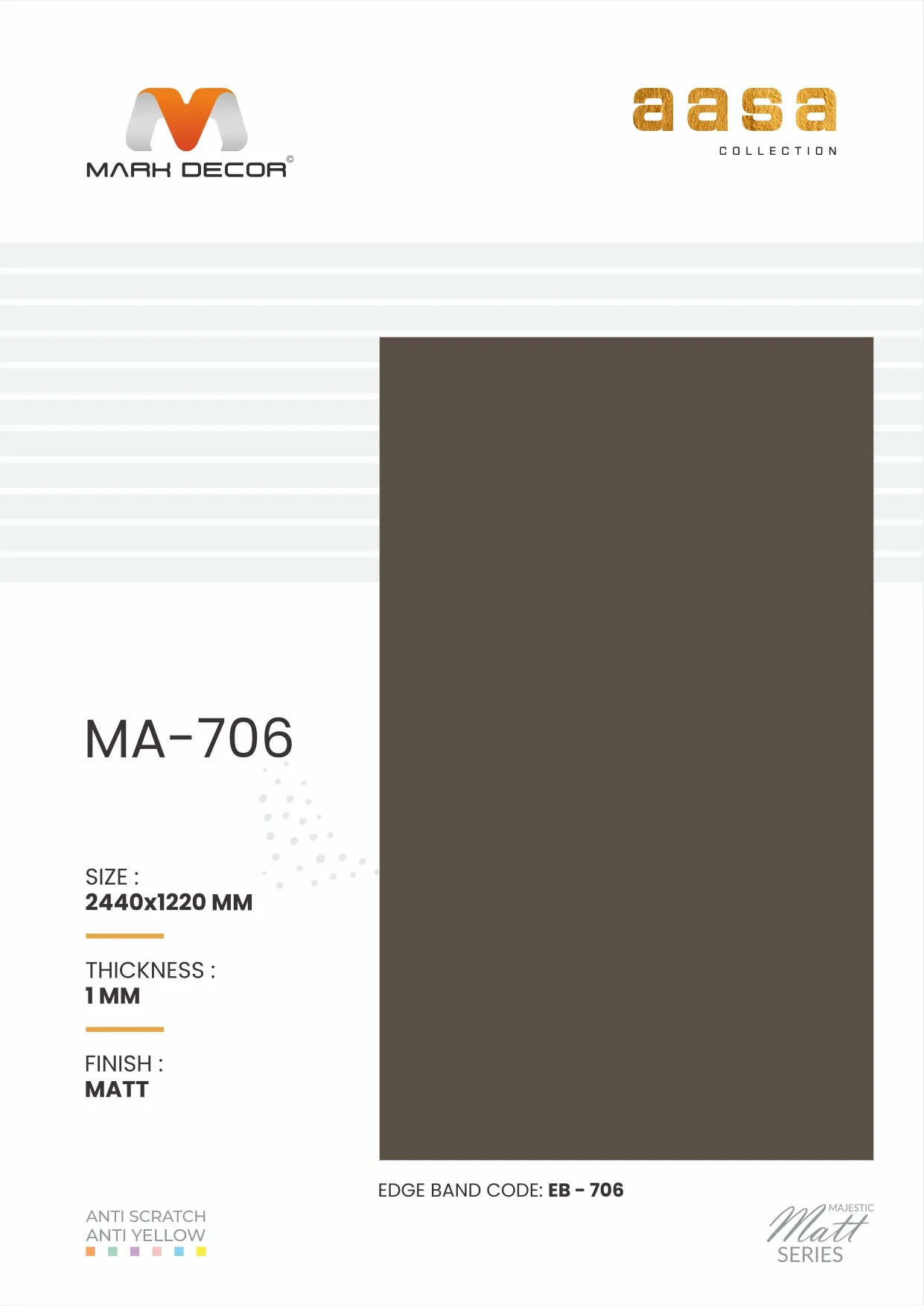MA-706 AASA Panel Design